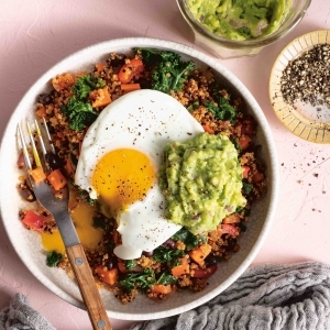 Black Bean Quinoa Pilaf