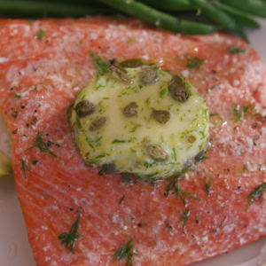 Caper Lemon Dill Compound Butter