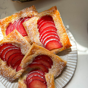 Plum Frangipane Tarts